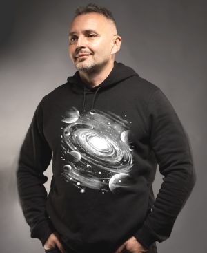 Vír galaxií, bílý tisk