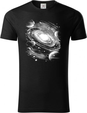 Vír galaxií, bílý tisk