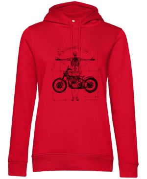 Vitruviánský motorkář, černý tisk