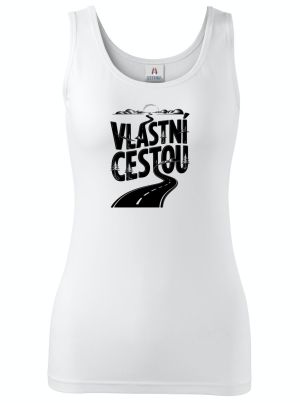Vlastní cestou, černý potisk