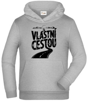 Vlastní cestou, černý potisk