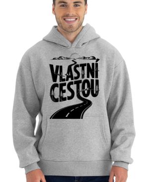 Vlastní cestou, černý potisk