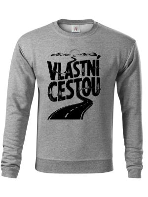 Vlastní cestou, černý potisk