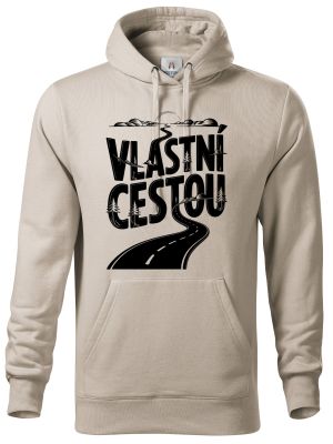 Vlastní cestou, černý potisk