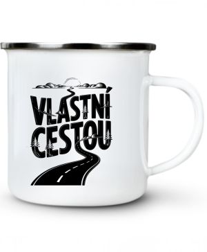 Vlastní cestou, černý potisk