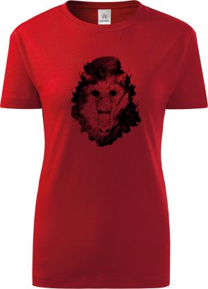 Vlčí kouř, černý potisk