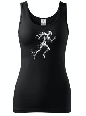 Vodní běžec, bílý potisk