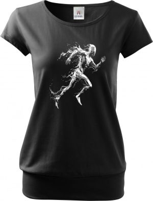 Vodní běžec, bílý potisk