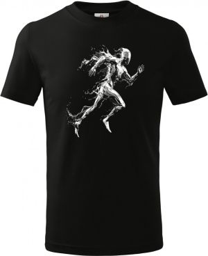 Vodní běžec, bílý potisk