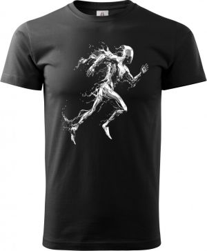 Vodní běžec, bílý potisk