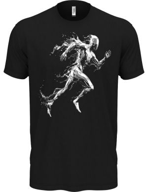 Vodní běžec, bílý potisk