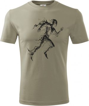 Vodní běžec, černý potisk