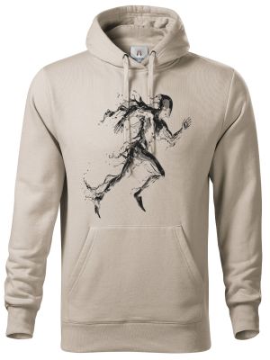 Vodní běžec, černý potisk