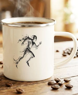 Vodní běžec, černý potisk