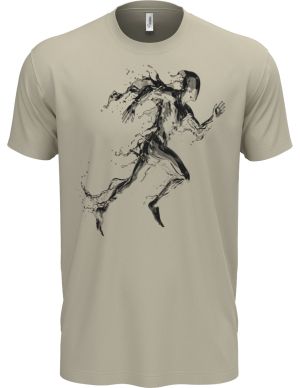 Vodní běžec, černý potisk