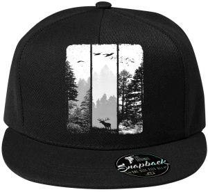 Volání divočiny, jelen, bílý potisk