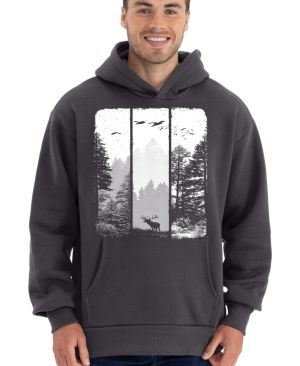 Volání divočiny, jelen, bílý potisk