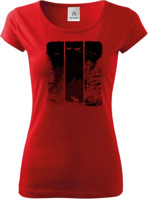 Volání divočiny, jelen, černý potisk