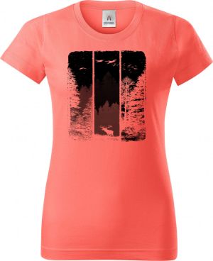 Volání divočiny, jelen, černý potisk