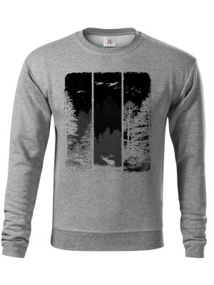 Volání divočiny, jelen, černý potisk