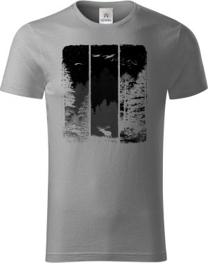 Volání divočiny, jelen, černý potisk