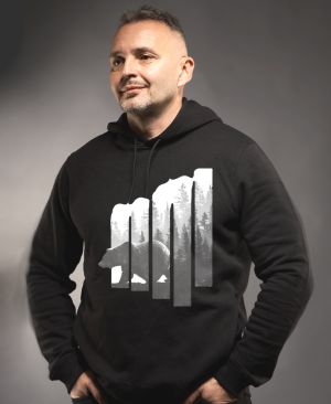 Volání divočiny, medvěd, bílý potisk