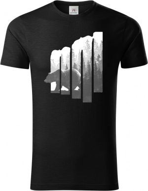 Volání divočiny, medvěd, bílý potisk