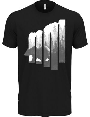 Volání divočiny, medvěd, bílý potisk