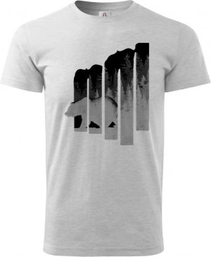 Volání divočiny, medvěd, černý potisk