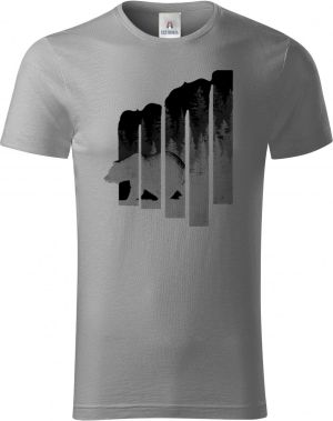 Volání divočiny, medvěd, černý potisk