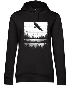 Volání divočiny, orel, bílý potisk