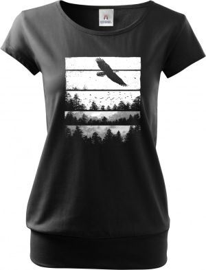 Volání divočiny, orel, bílý potisk