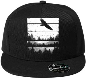 Volání divočiny, orel, bílý potisk