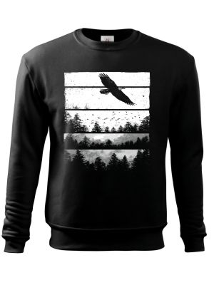 Volání divočiny, orel, bílý potisk