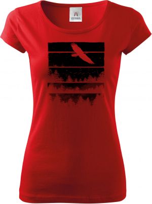 Volání divočiny, orel, černý potisk