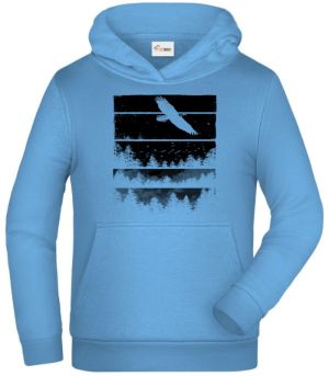 Volání divočiny, orel, černý potisk