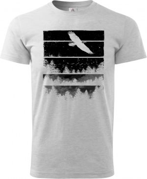 Volání divočiny, orel, černý potisk