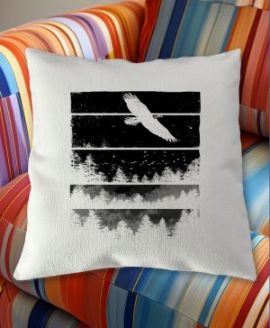 Volání divočiny, orel, černý potisk