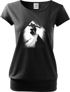 Vrcholový jezdec, bílý potisk