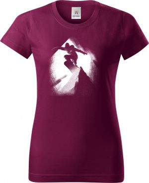 Vrcholový jezdec, bílý potisk