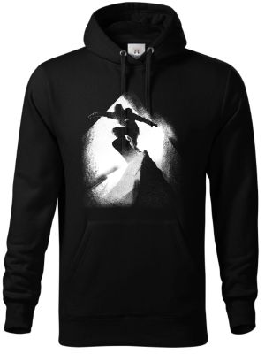 Vrcholový jezdec, bílý potisk