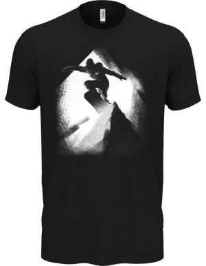 Vrcholový jezdec, bílý potisk