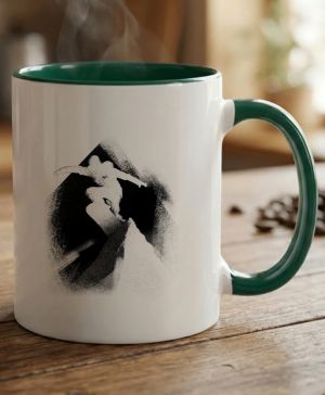 Vrcholový jezdec, černý potisk