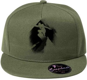 Vrcholový jezdec, černý potisk