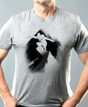 Vrcholový jezdec, černý potisk