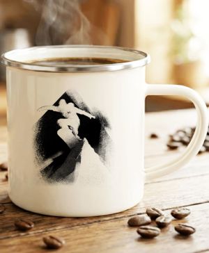 Vrcholový jezdec, černý potisk