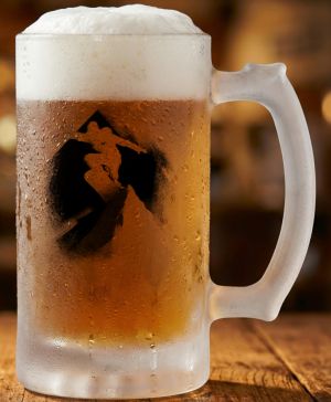 Vrcholový jezdec, černý potisk