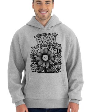 Všechno co mě baví je zakázané, černý potisk