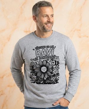 Všechno co mě baví je zakázané, černý potisk