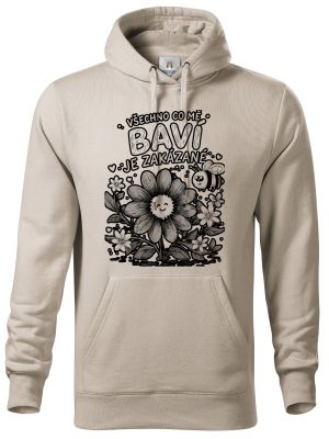 Všechno co mě baví je zakázané, černý potisk